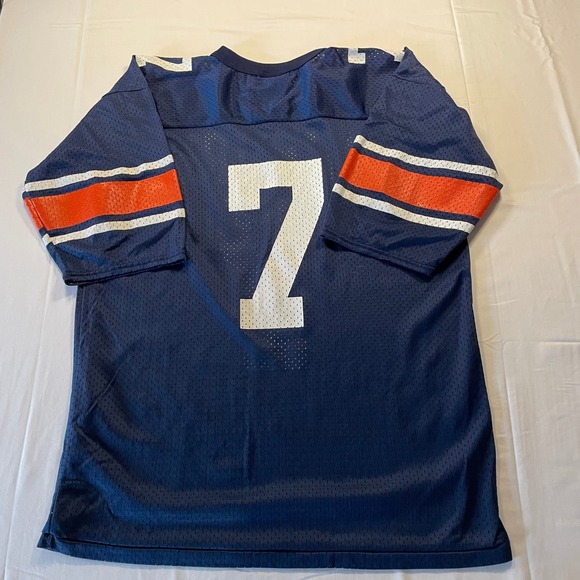 Auburn Tigers Football Jersey‎ Number 7 Small Blue Orange White In Zone - Picture 5 of 5